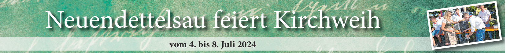 Kirchweih in Neuendettelsau vom 4. bis 8. Juli: Vom Gottesdienst bis zum Kirchweihlauf