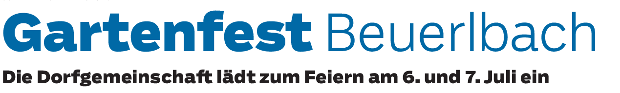 48. Gartenfest: Gäste aus nah und fern sind willkommen