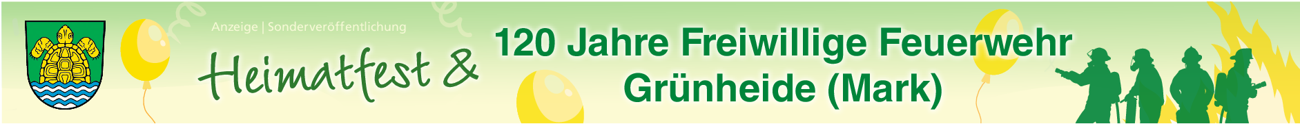 Rundes Feuerwehrjubiläum in Grünheide