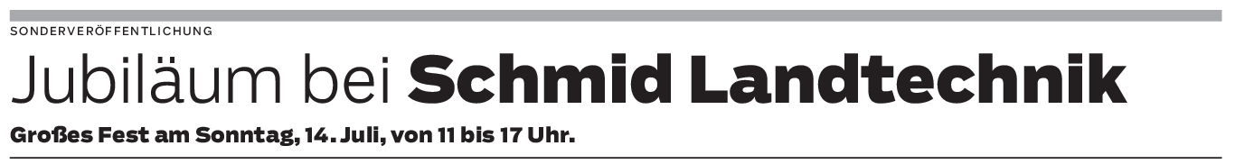 Seit 40 Jahren Partner für Landmaschinen und mehr in Berghülen