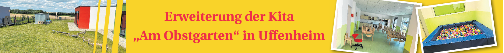 Erweiterung der Uffenheimer Kita: Neue Räume und tolle Außenanlagen