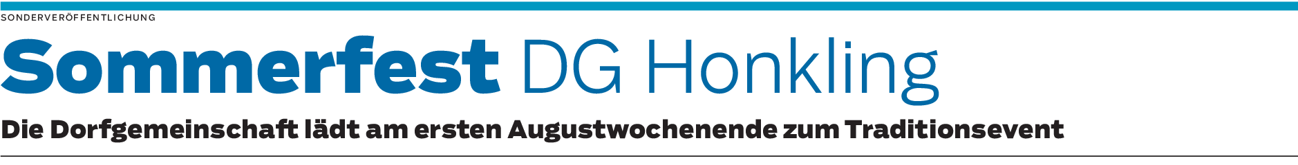 Ein Festwochenende voller Highlights in Honkling