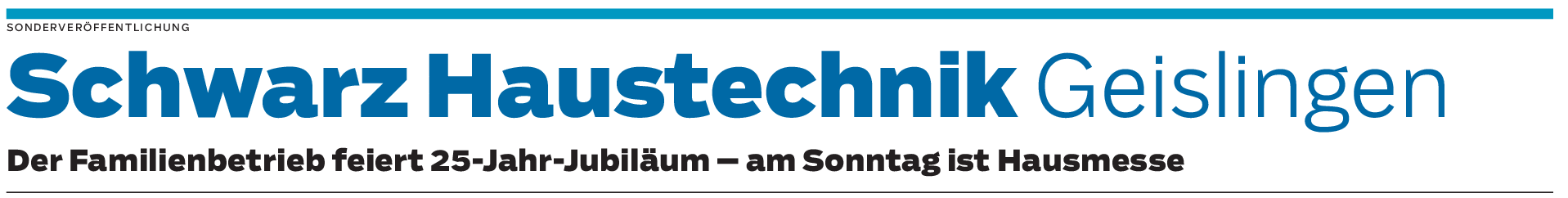 Schwarz Haustechnik in Geislingen: „So volle Auftragsbücher wie noch nie“