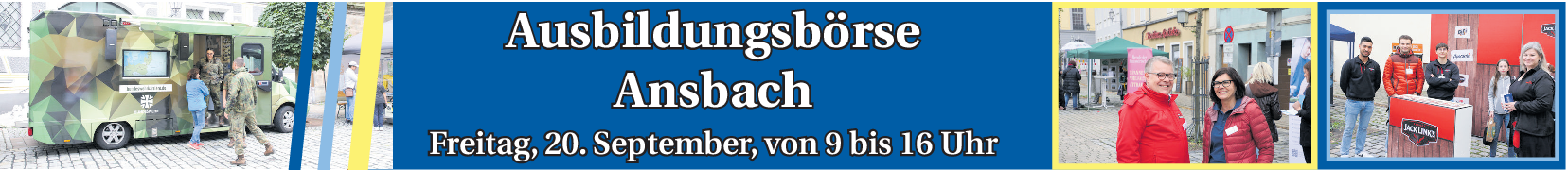 25. Jubiläumsausgabe der Ausbildungsstellenbörse in Ansbach