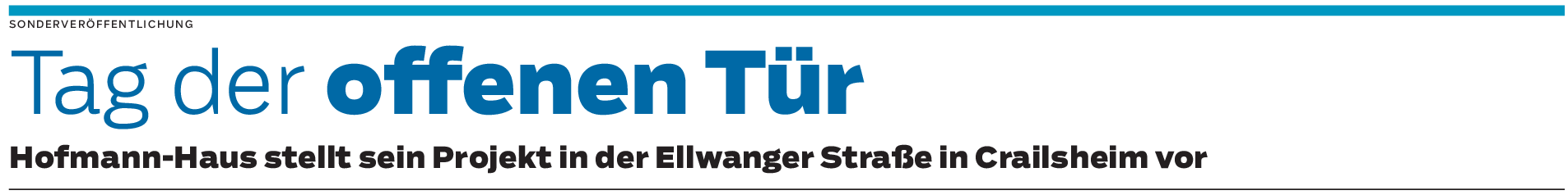 Tag der offenen Tür in Crailsheim: Wohnträume im Fokus