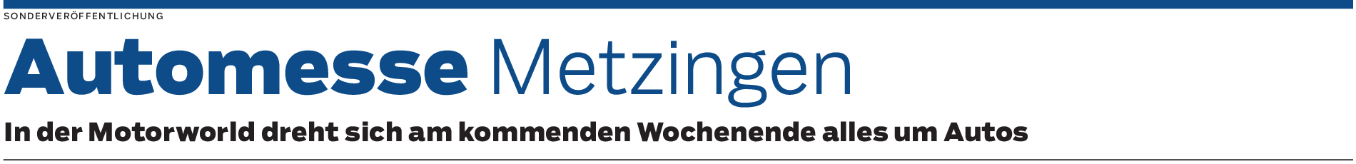 Automesse "Rasant" in Metzingen