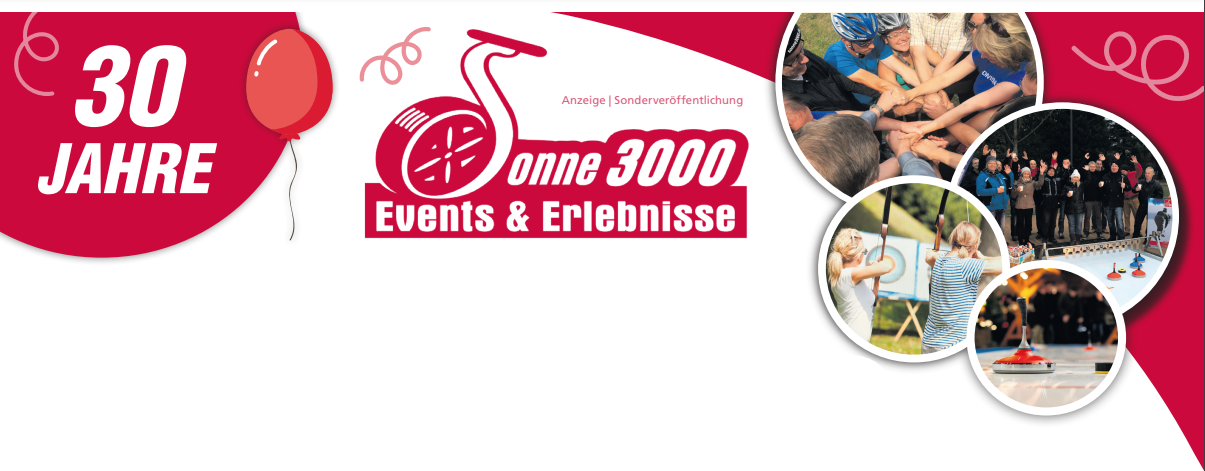 30 Jahre Sonne 3000 Events & Erlebnisse in Fürstenwalde