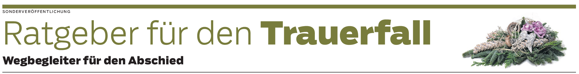Gedenken an Verstorbene