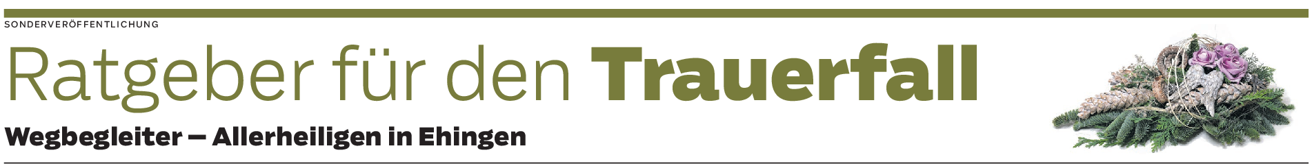 Ein würdiges Gedenken an die Verstorbenen