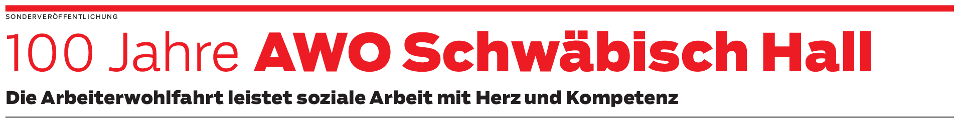 Die Arbeiterwohlfahrt Schwäbisch Hall ist ein Dienstleister