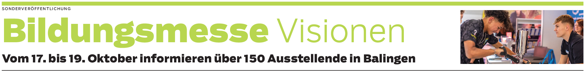 Bildungsmesse Visionen in Balingen