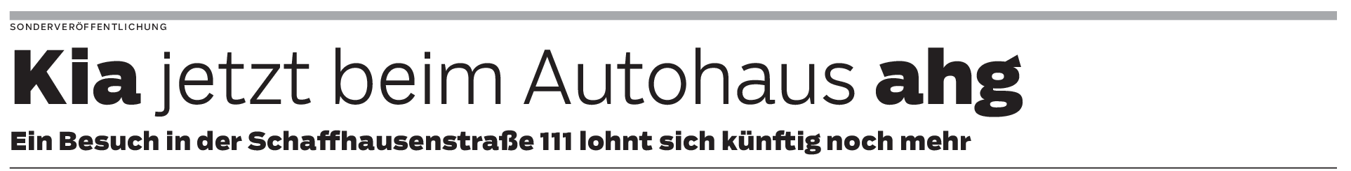 Autohaus ahg Tübingen feiert die neue Marke Kia