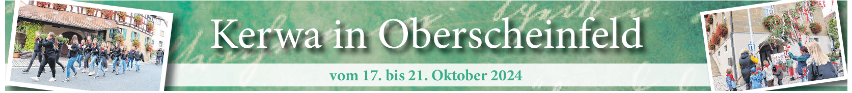  Oberscheinfeld: Vorfreude auf die Kerwa 2024!