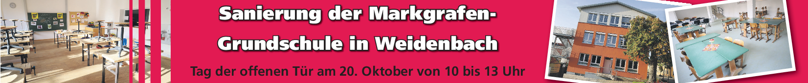 Große Freude über gelungene Sanierung der Markgrafen-Grundschule in Weidenbach