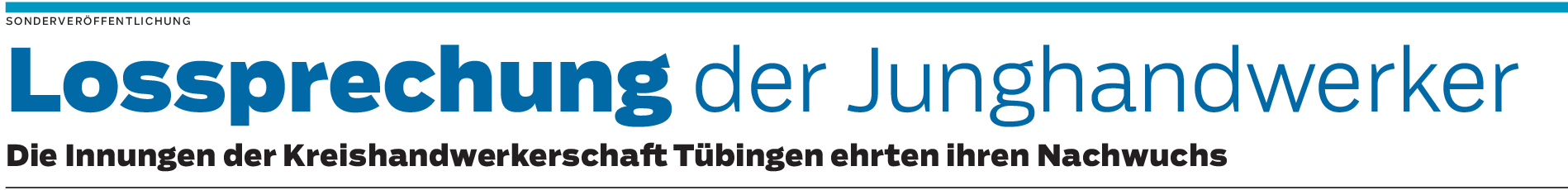 Lossprechung der Junghandwerker