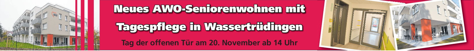 Beste Pflege im AWO-Seniorenwohnen in Wassertrüdingen