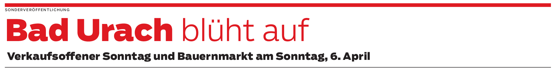 Bad Urach: Auf zum Frühlingsbummel