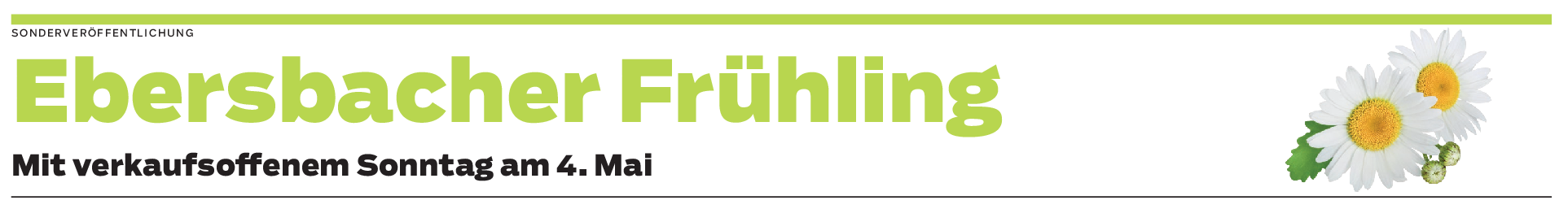 Frühlingssonntag mit Überraschungen in Ebersbach