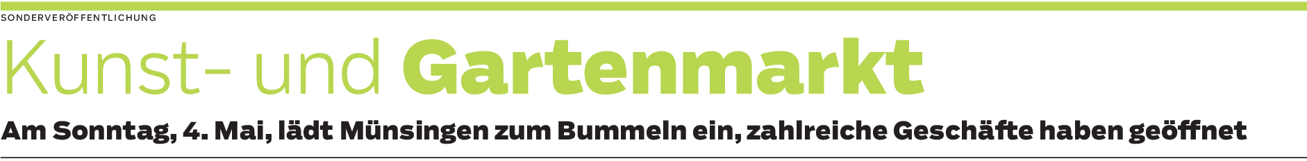 Kunst- und Gartenmarkt in Münsingen: Den Frühling in Haus und Garten feiern