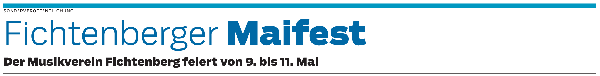  Fichtenberg: Große Festzelt-Gaudi vom  9. bis 11. Mai