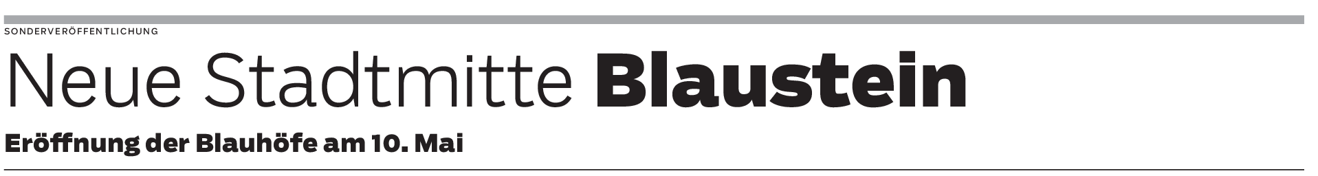 Stadtmitte Blaustein: Ein Zentrum mit Zukunft