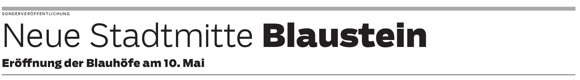 Stadtzentrum Blaustein: Ein Eröffnungsfest für alle Sinne