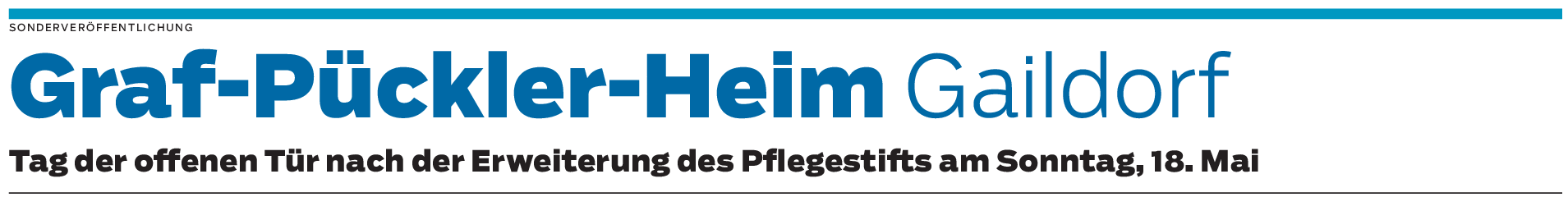 Erweiterung des Pflegestifts Graf-Pückler-Heim Gaildorf