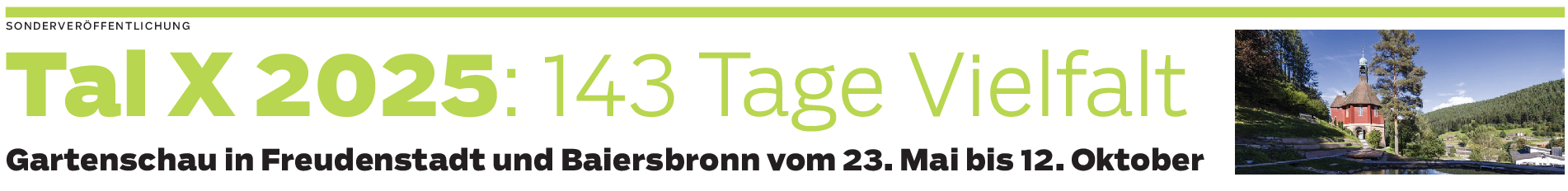  Freudenstadt und Baiersbronn: 8 Kilometer Vielfalt