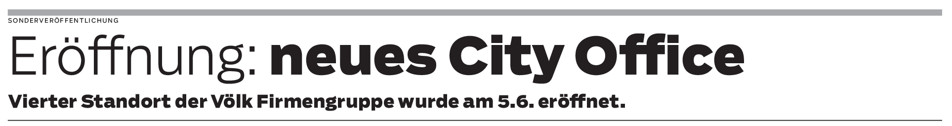Neues City Office im Ulmer Dichterviertel