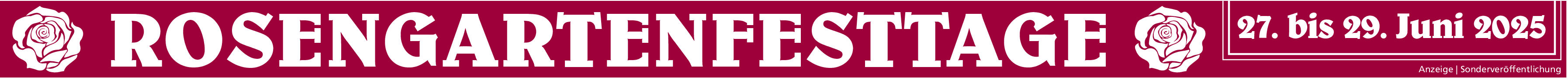 Rosengartenfesttage in Forst: Open-Air-Kino