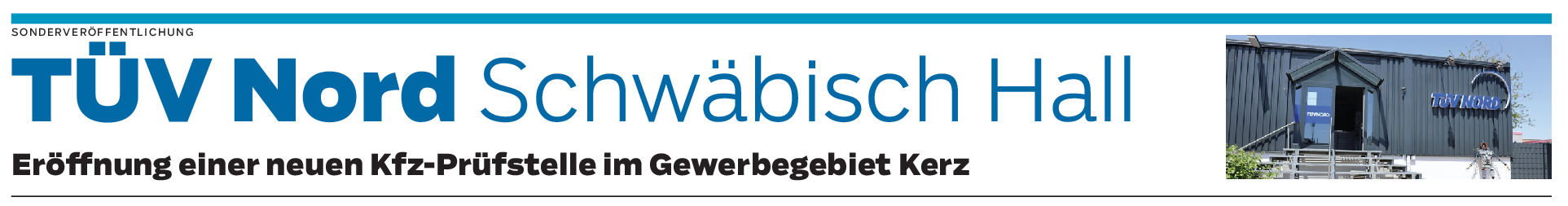 Ohne Termin zur Plakette beim TÜV Nord Schwäbisch Hall