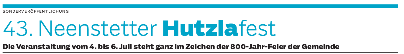Neenstetten: Buntes Programm an drei Tagen