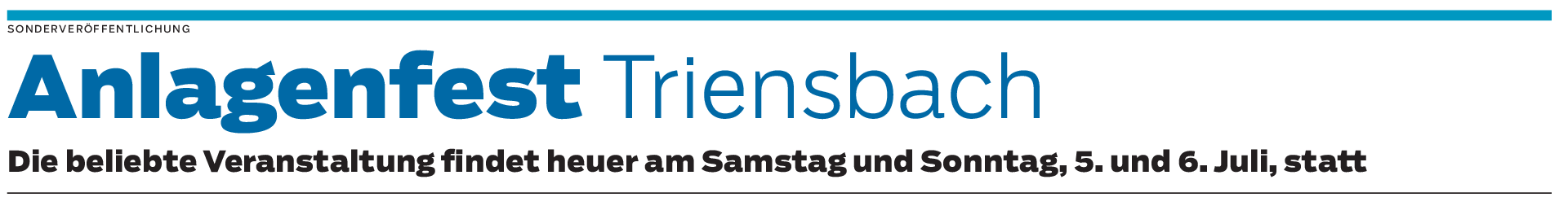 Triensbach: Fest für die ganze Familie