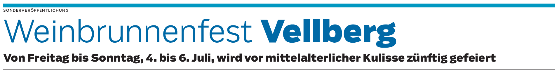 Weinbrunnenfest in Vellberg