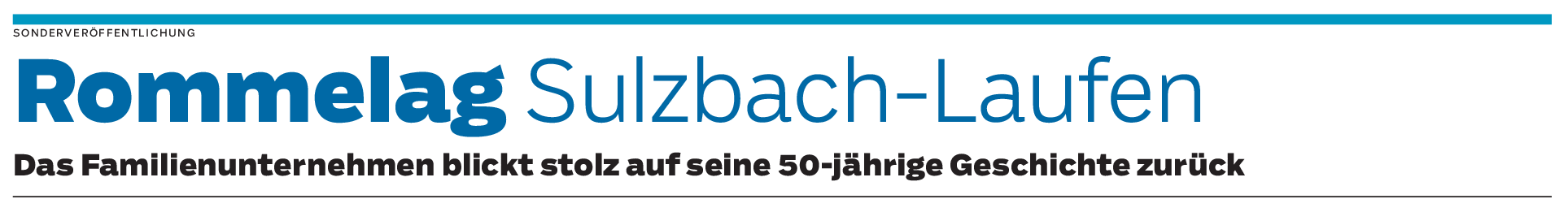 Jubiläum bei Rommelag in Sulzbach-Laufen