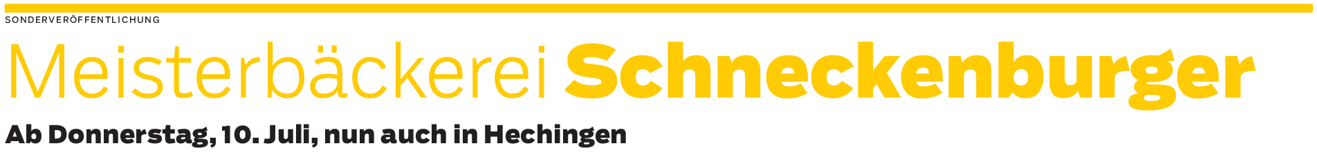 Eröffnung einer Bäckerei-Filiale in Hechingen