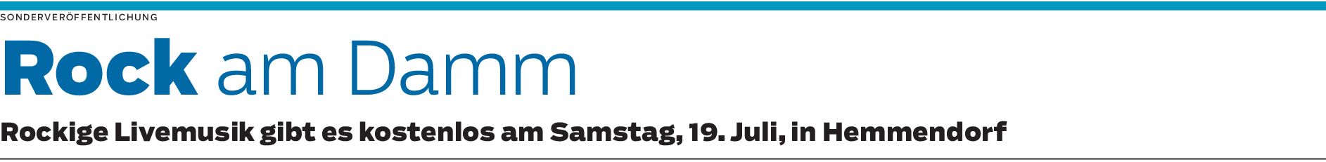 Rock am Damm in Hemmendorf