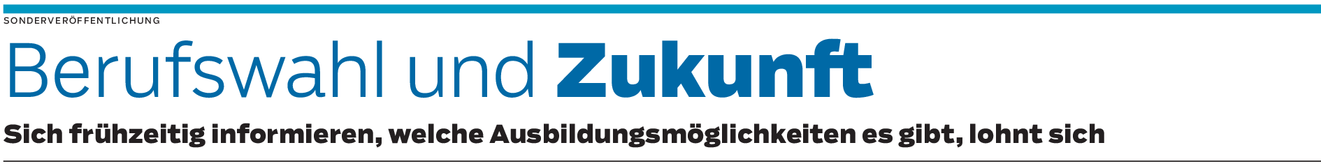 Startpunkt für die Karriere