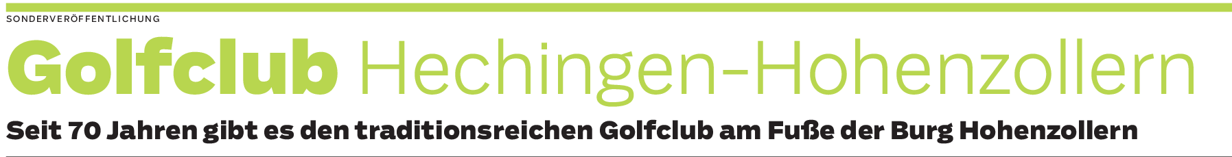 Golfclub Hechingen-Hohenzollern: Sportlichkeit und Engagement