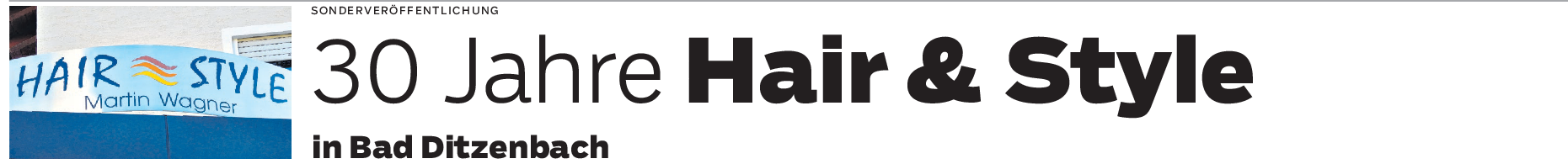 30 Jahre Hair & Style in Bad Ditzenbach