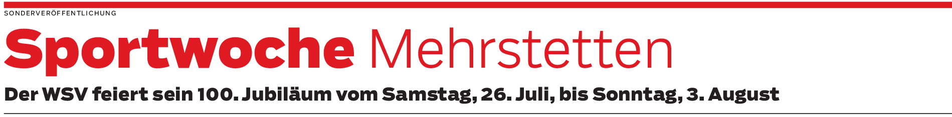 Sportwoche in Mehrstetten: Sportliebe mit Tradition