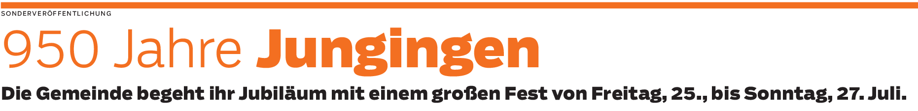 Jubiläum der Gemeinde: Jungingen feiert drei Tage lang