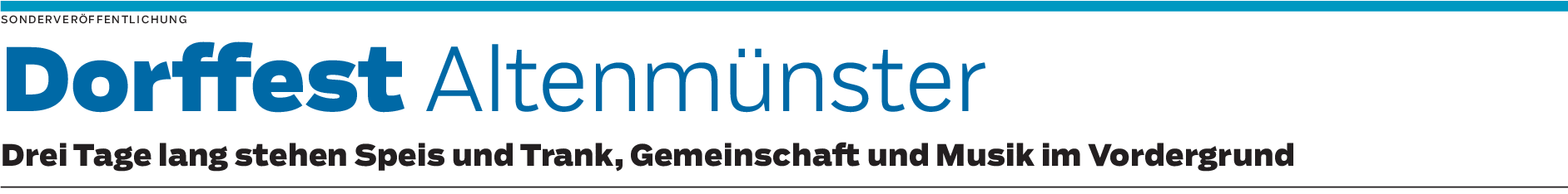 Altenmünster: Zusammen feiern