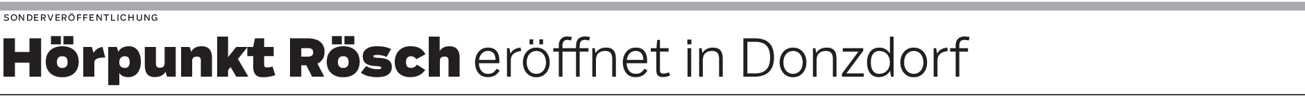 Hörpunkt Rösch eröffnet in Donzdorf