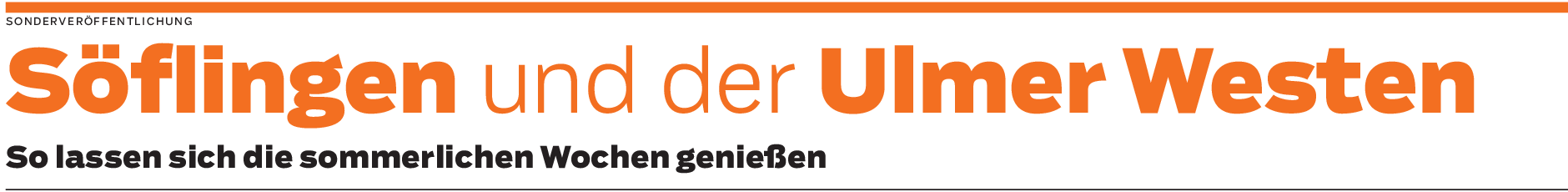 Schmökern im Sommer in Söflingen und im Ulmer Westen