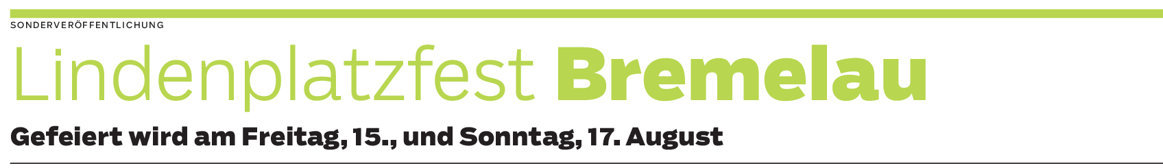 Lindenplatzfest Bremelau: Exotik unter den Linden