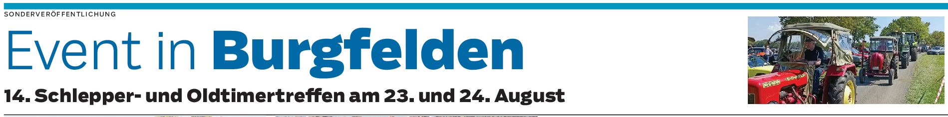 Kleines Volksfest in Burgfelden