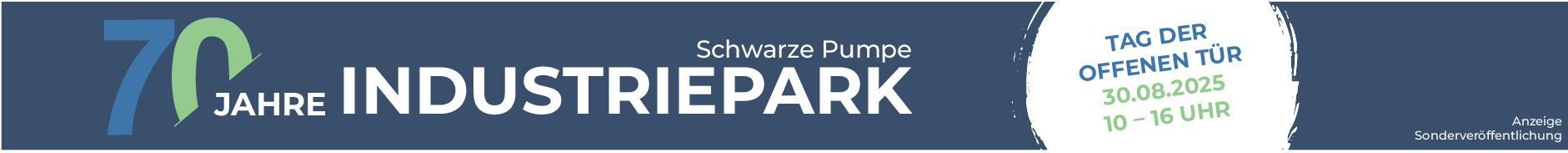 70 Jahre Schwarze Pumpe Industriepark in der Lausitz