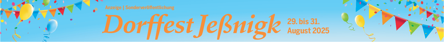 Dorffest in Jeßnigk