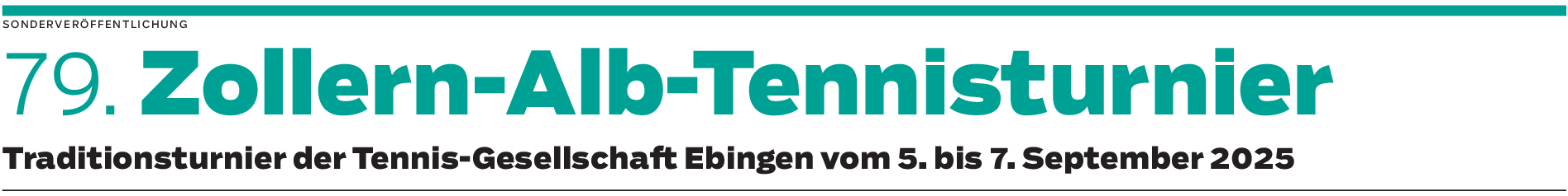 Zollern-Alb-Tennisturnier in Albstadt